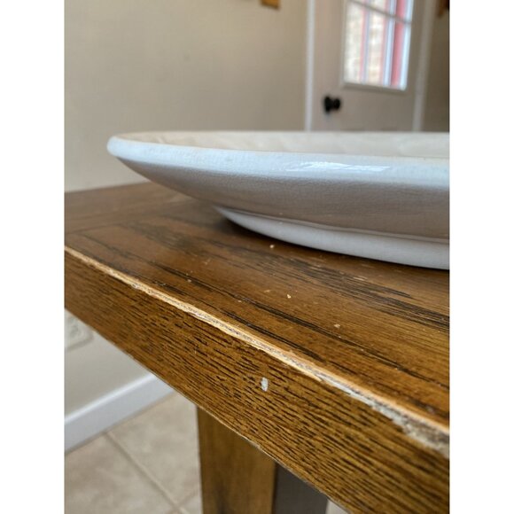 Antique White Stained Ironstone Turner Goddard & Co Platter 18.5” Oval - Picture 11 of 11